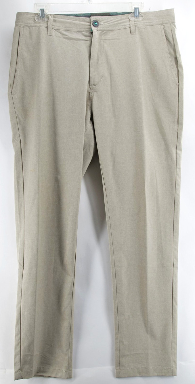 Linksoul Pants Mens 34x30 Boardwalker Golf Stretch Performance 34 Short Beige